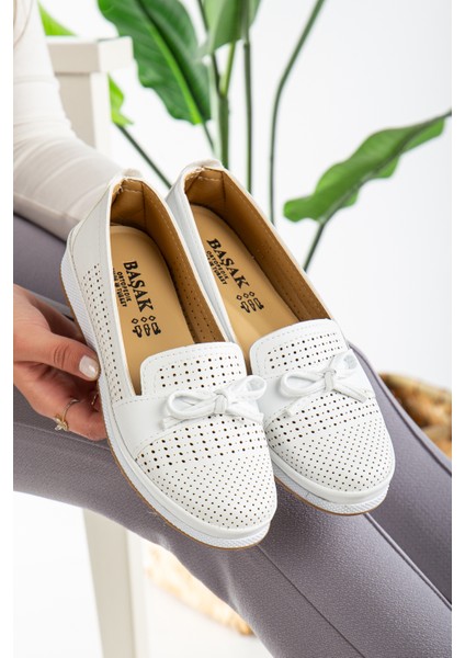 Başak Tam Ortopedik Kadın Günlük Ayakkabı Suni Deri Düz Taban fiyatları