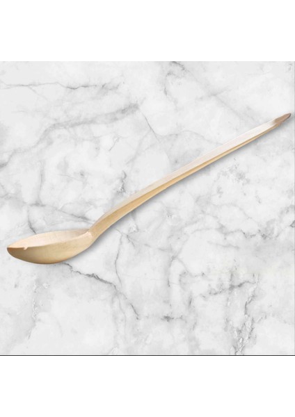 EL YAPIMI AHŞAP SERVİS KAŞIĞI 30 cm