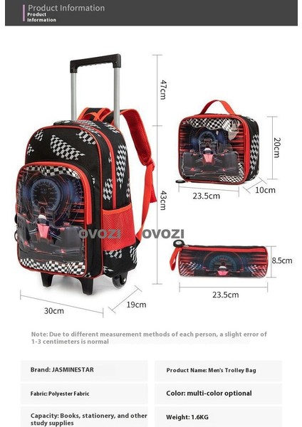 Ovozı El Arabası Çanta Seti Montajlı ve Ayrılabilir (Yurt Dışından) modelleri