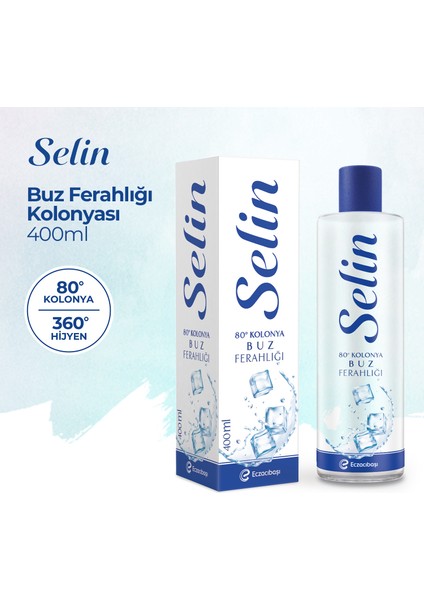 Parfümlü Kolonya Buz Ferahlığı Pet 400 ml fiyatları