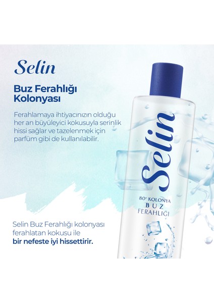 Parfümlü Kolonya Buz Ferahlığı Pet 400 ml fırsatları