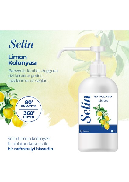 Limon Kolonyası 1 Lt Sprey modelleri
