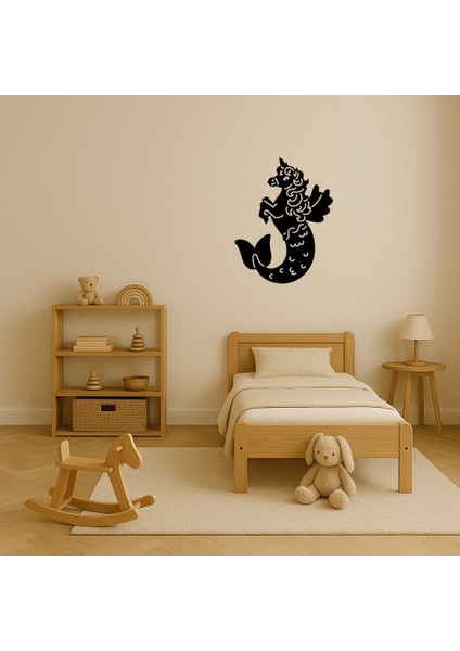 Rüya Gibi Deniz Kızı ve Unicorn Mdf Tablo - PHN2892-5020 modelleri