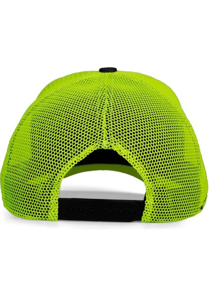 V1 Trucker Joker - 1 Kod Logolu Unisex Neon Siperli Neon-Siyah Şapka (Cap) indirimleri