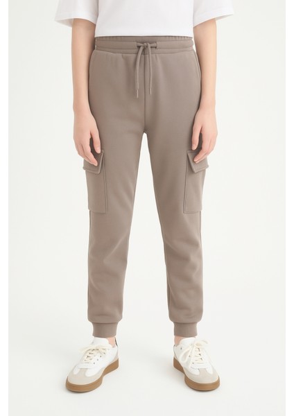 Erkek Çocuk Basic Kargo Cepli Jogger Paça Okul Eşofman Altı AK2322-1 indirimleri