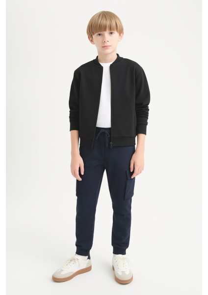 Erkek Çocuk Basic Kargo Cepli Jogger Paça Okul Eşofman Altı AK2322-1 fiyatları