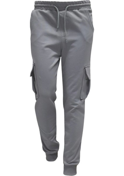 Erkek Çocuk Basic Kargo Cepli Jogger Paça Okul Eşofman Altı AK2322-1 fırsatları