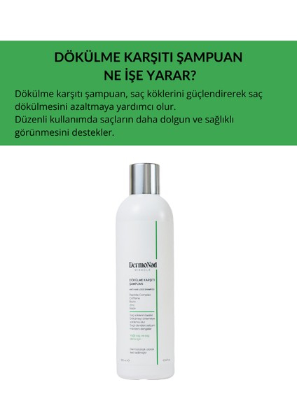 Saç Dökülmesine Karşıı Şampuan Yağlı Saçlar Için Nad+ , Peptide Complex , Zinc, Biotin, Caffeine fiyatları