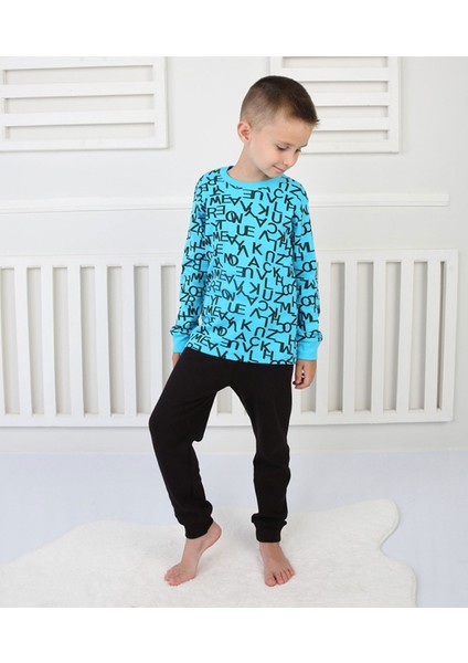 Erkek Çocuk Pijama Takım Baskılı