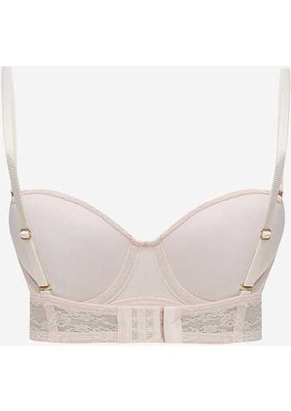 Lcw Dream Pembe Balenli Dolgusuz Dantelli Straplez Sütyen fiyatları