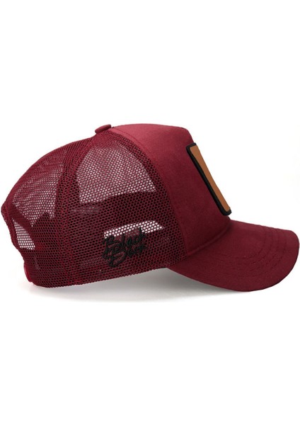 V1 Trucker Rock - 1 Kod Logolu Unisex Bordo Şapka (Cap) fiyatları