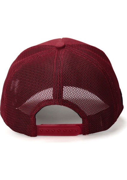 V1 Trucker Rock - 1 Kod Logolu Unisex Bordo Şapka (Cap) fırsatları