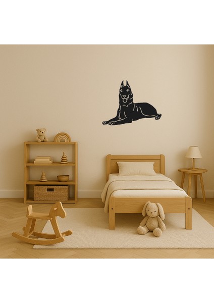 Şık Köpek Silüetli Duvar Dekoru - PHN6209-3017 modelleri