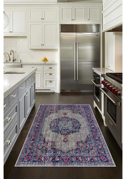 Mutfak Halısı – Kaymaz Dot Tabanlı, Yumuşak Dokulu, Yıkanabilir, Modern TASARIM(119)