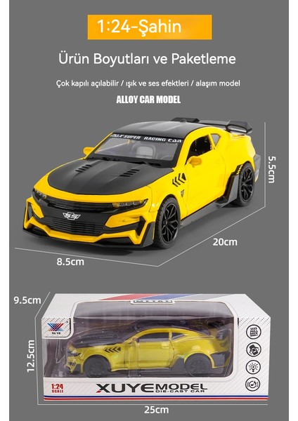 Çocuk Oyuncak Çocuk Eğitici Alaşım Araba Modeli 1:24 Oyuncak Küçük Araba (Yurt Dışından) fiyatları