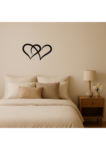 Aşkın Iki Kalbi Mdf Tablo - PHN1071-9554