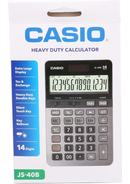 Casıo Js-40B Prof-Masa Tipi 14 Hane Hesap Makinesi fiyatları