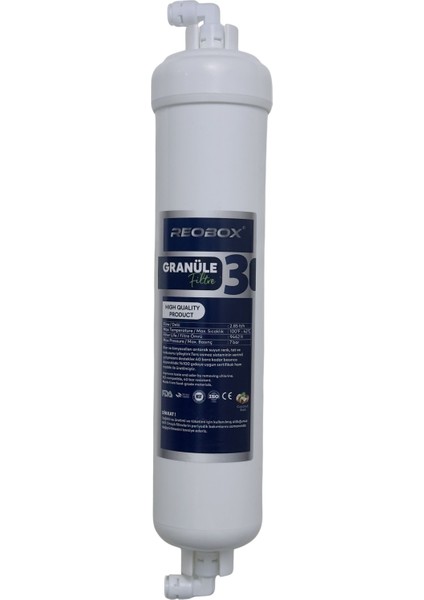 3. Aşama Udf (Granül Karbon) Filtre