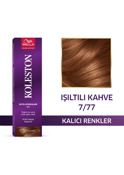 Single 7/77 Işıltılı Kahve