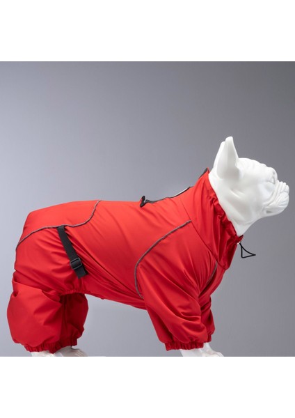 Dogs Quattro Nova Köpek Yağmurluğu Kırmızı Beden 2