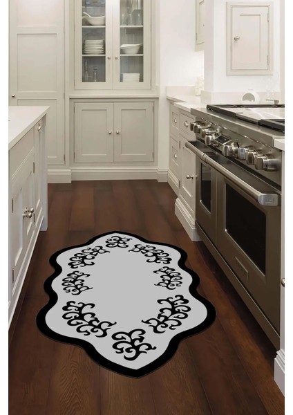 Mutfak Halısı – Kaymaz Dot Tabanlı, Yumuşak Dokulu, Yıkanabilir, Modern Tasarım (1056)