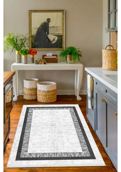 Mutfak Halısı – Kaymaz Dot Tabanlı, Yumuşak Dokulu, Yıkanabilir, Modern Tasarım (1522)