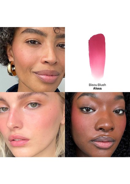 Bisou Blush Krem Allık ve Fırça Aissa 7gr fiyatları