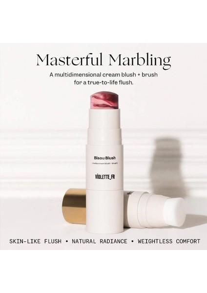 Bisou Blush Krem Allık ve Fırça Aissa 7gr indirimleri