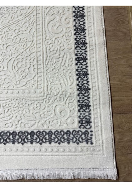 Sarar Moda Halı Zigana Kalitesi Saçaklı Göbek,çerçeve Desenli Salon,oturma,mutfak Modern Dokuma Halısı fırsatları