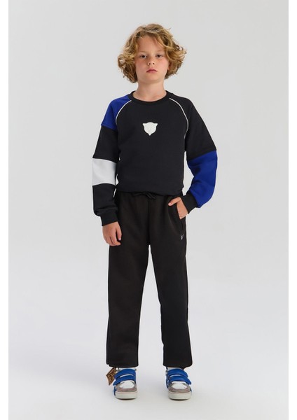 Bg Store Erkek Çocuk Siyah Eşofman Altı