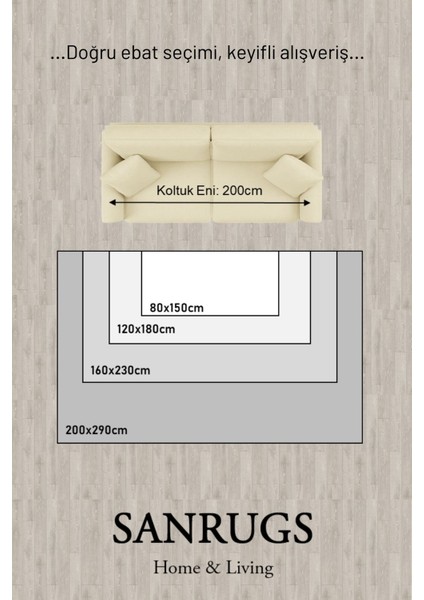 Posıtano Krem Renk Kareli Model Yumuşak Bukleli ve Püsküllü Dekoratif Makine Dokuma Halı Oturma Odası Salon Mutfak Antre