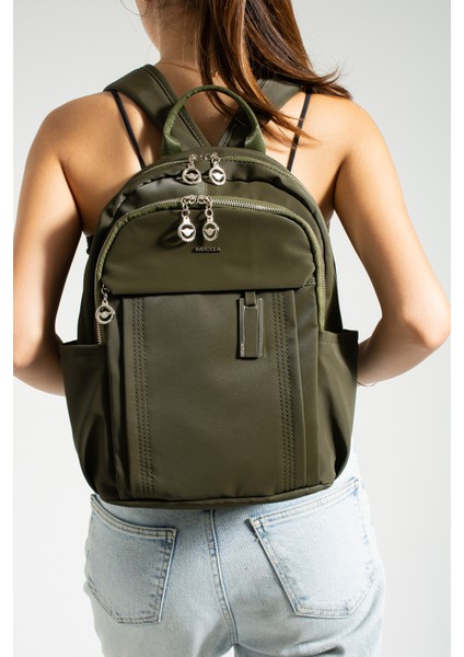 Kadın Paraşüt Kumaş Saten Sırt Çantası