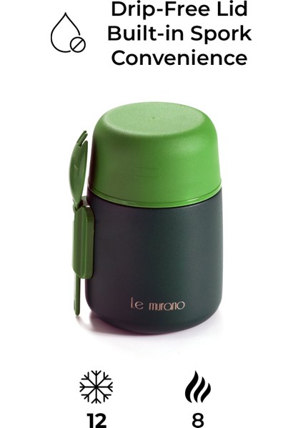 Bon Appétit Yemek Termosu - Sage 500 ml indirimleri