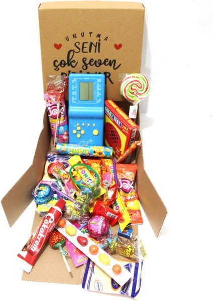 90'lar Nostalji Tetrisli Sevgiliye Hediye Pakedi (4) fiyatları