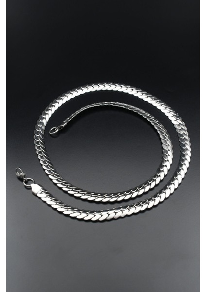 Snake Model Paslanmaz Çelik Zincir 7mm 902102 fiyatları