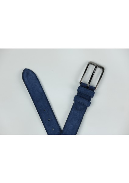 %100 Deri 3.5 cm Tbk 024 Süet Mavi Düz fiyatları