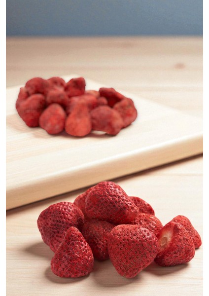 Çilek- Dondurularak Kurutulmuş Meyve - Freeze Dry Kuru Meyve 15gr-6'lı modelleri