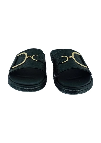 Kadın Deri Terlik CB25YT-35304-BİB