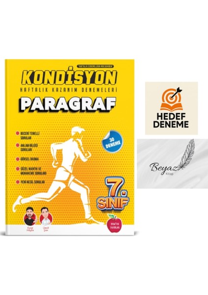 Newton 7.sınıf Kondisyon Paragraf Denemeleri Hedef Deneme