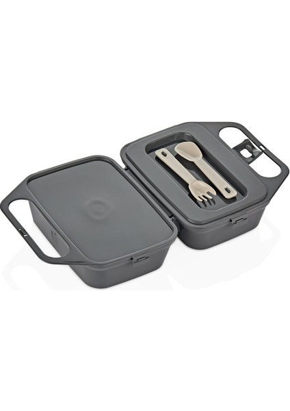 Bölmeli Taşınabilir Yemek Kutusu, Desenli Saklama Kabı, Pratik Çanta indirimleri