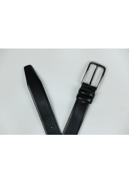 %100 Deri 3.5 cm Tbk 029 Siyah Düz fiyatları