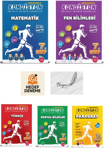Newton 7.sınıf Kondisyon Matematik Fen Bilimleri Türkçe Sosyal Bilgiler Paragraf Denemeleri Hedef Deneme