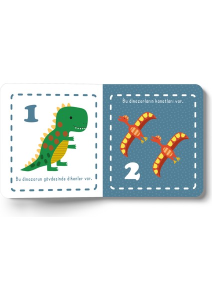 Hışırtılı Kumaş Kitabım - Dino fiyatları