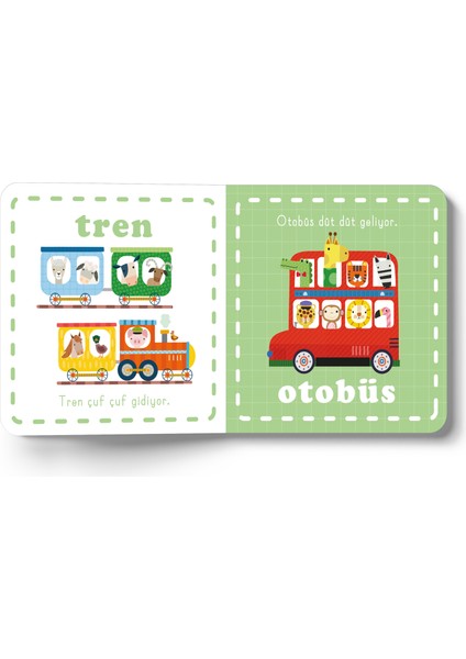 Hışırtılı Kumaş Kitabım - Taşıtlar fiyatları