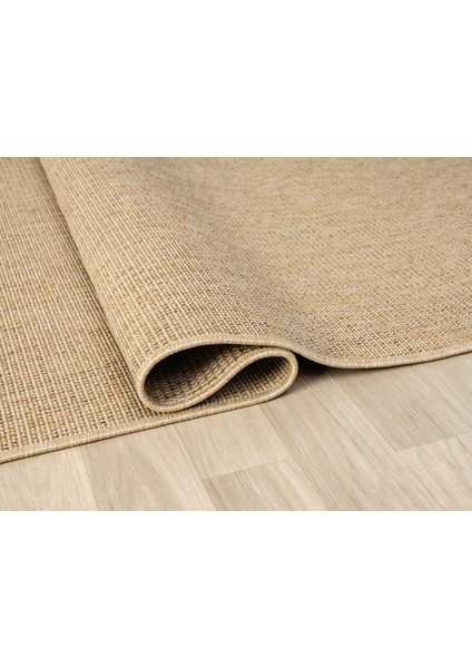 Doğal Jüt Dokuma Tabanlı Halı | Kolay Temizlenebilir & Dayanıklı – Bombay 662 Bej indirimleri