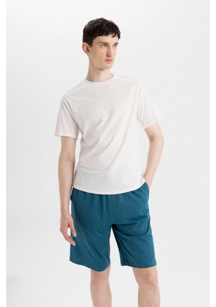 Regular Fit Cepli Şort Pijama Altı Z6848AZ24SM modelleri