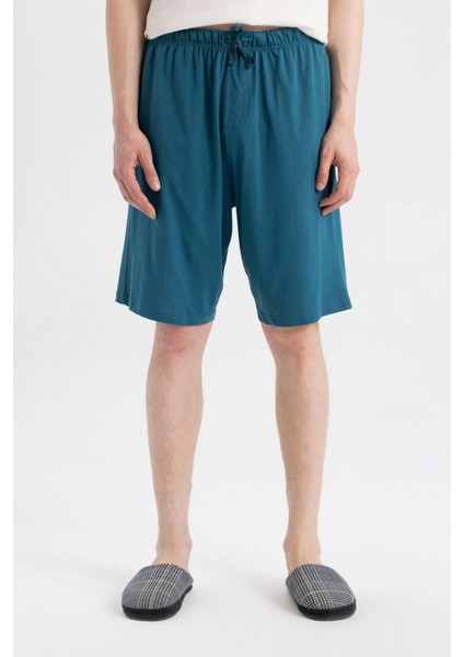 Regular Fit Cepli Şort Pijama Altı Z6848AZ24SM fırsatları