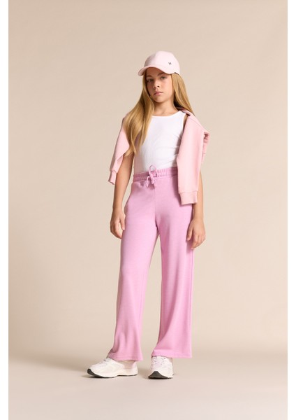 Kız Çocuk Wide Leg Cepli Geniş Paça Pantolon E8294A825AU