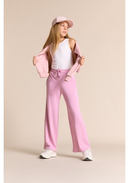 Kız Çocuk Wide Leg Cepli Geniş Paça Pantolon E8294A825AU fiyatları
