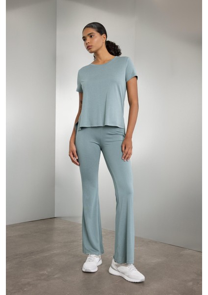 Fit Modal İspanyol Paça İnce Pantolon C0420AX24SM fiyatları